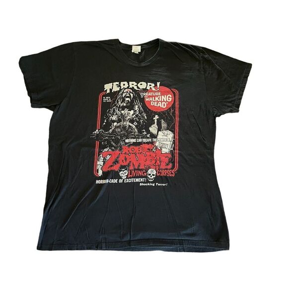 ROB ZOMBIE THE WALKING DEAD T SHIRT SIZE XL - Picture 2 of 5